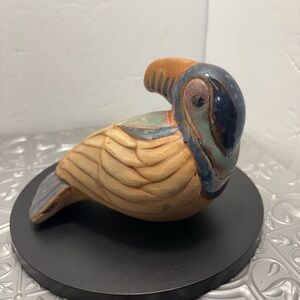 Vintage Hazel Olsen possibly unsure cuz mark is faded Pottery Parrot
